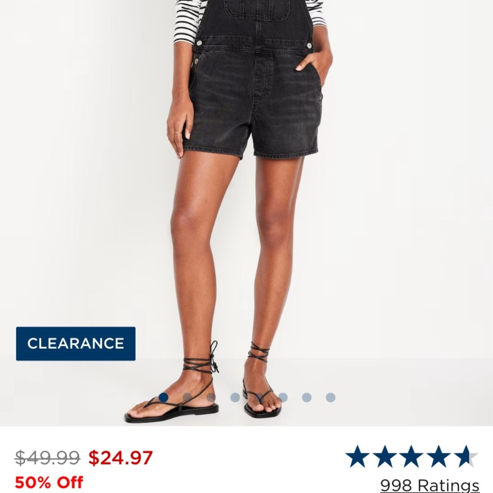 Faded wash overalls